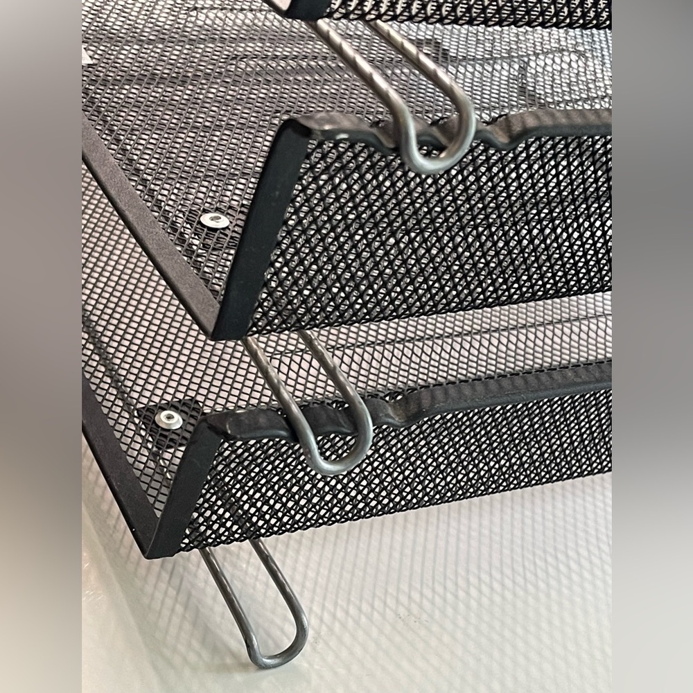 Rolodex Letter Tray Metal Black